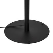 Moderná-vonkajšia-stojaca-lampa-čierna-s-bielym-tienidlom-IP44---Mississippi