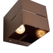 Moderne-Wandleuchte-Dunkelbronze-inkl.-LED-und-Touch-Dimmer-Wiederaufladbar---Joris-Groove