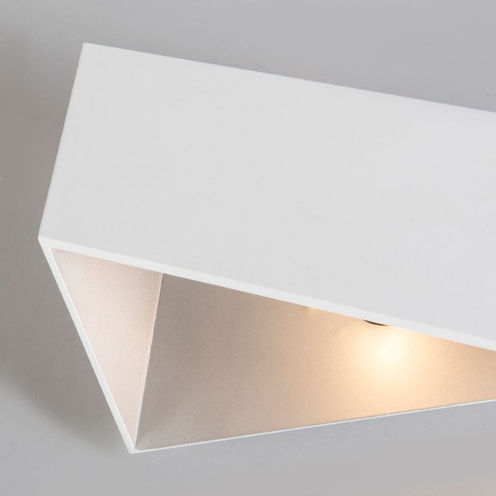 Set van 2 design wandlampen wit - Fold