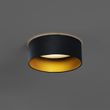 Moderne-Deckenleuchte-schwarz-Samt-40cm-inkl.-LED-3-Stufen-Dimmbar---Sue
