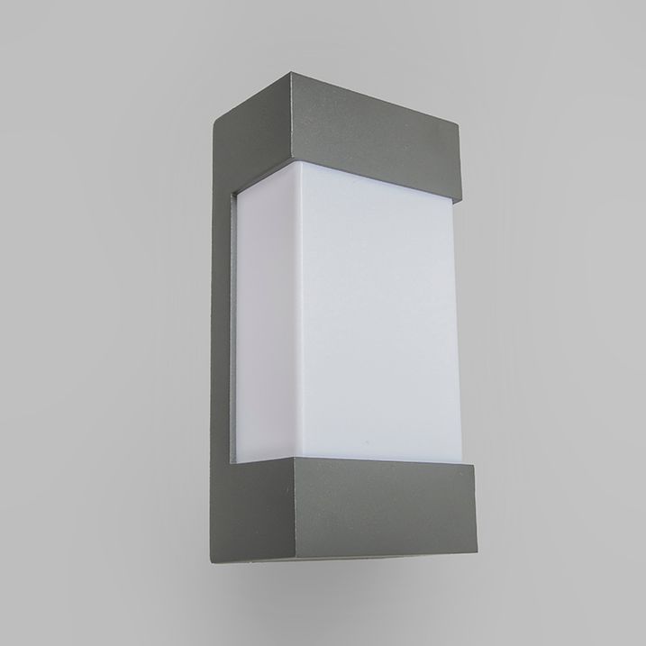 Nástenná lampa antracit IP54 - Tide