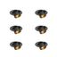 Set-de-6-spoturi-încastrate-Gunmetal-GU10-35mm-Rotunde-Înclinabile---Installa