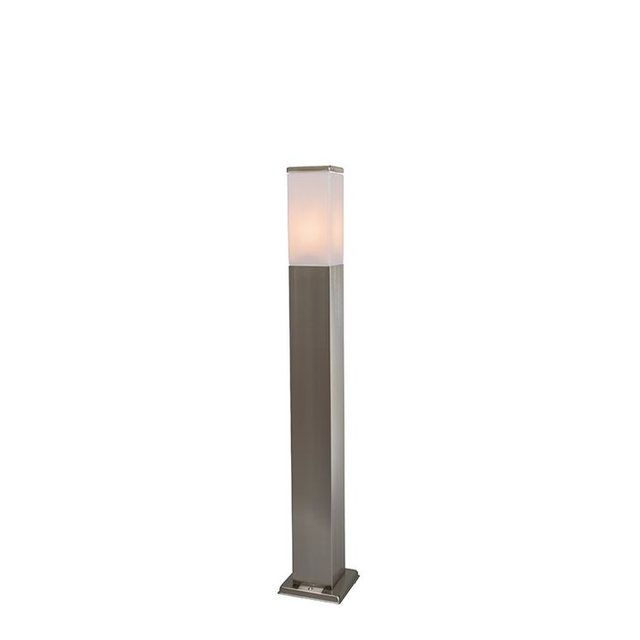 Smart Outdoor Leuchte 80 cm Stahl inkl. Wifi P45 - Malios