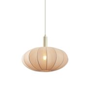 Japandi-hanglamp-beige-met-stoffen-kap---Bida