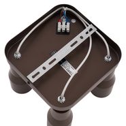 Foco-de-teto-quadrado-bronze-escuro-GU10-50mm-4-luzes---Stanley