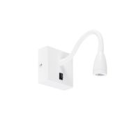 Lampada-da-parete-moderna-flessibile-bianca-LED---Flex