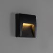 Zidna-lampa-za-spoljnu-upotrebu-crna-kvadratna-uključujući-LED-IP65---Gem