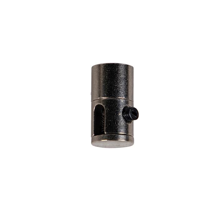 Industriele hanglamp 5-lichts beton met zwart - Edison