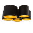 Plafón-negro-con-interior-dorado-6-luces---Multidrum