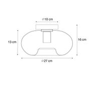 Pametna-plafonska-lampa-crna-sa-dimnim-staklom-uklj.-WiFi-P45---Ayesha