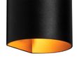 Moderna-sienas-lampa-melna-ar-misiņu---Sabbio