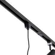 Sistem-de-iluminat-pe-șină-modern-cu-3-spoturi-și-3-lumini-suspendate-negre-monofazate---Iconic-Cavalux-Jeana