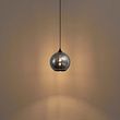 Candeeiro-suspenso-Art-Deco-preto-com-vidro-fumado---Wallace