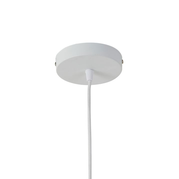 Moderna viseća svjetiljka bijela 50 cm 3-svjetla - Drum Duo