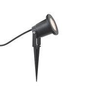 Moderan-baštenski-reflektor-crni-uklj.-LED-podesiv-sa-kablom-i-utikačem-250cm-IP65---Basic