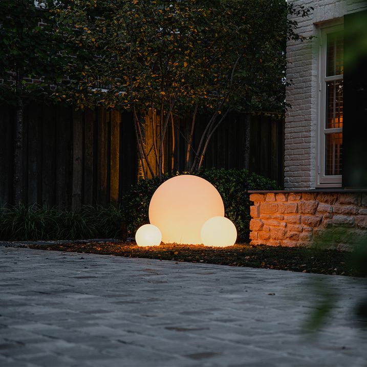 Moderna spoljna lampa bijela 77 cm IP65 - Nura