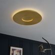 Moderne-Deckenleuchte-Gold-60cm-inkl.-LED-3-Stufen-Dimmbar---Morning