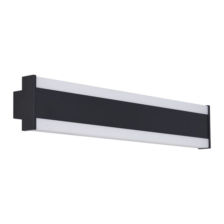 Moderna stenska svetilka črna CCT 60cm vklj. LED IP54 - Vanya
