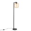Design-Floor-Lamp-Black-with-Amber-Glass---Qara-Down