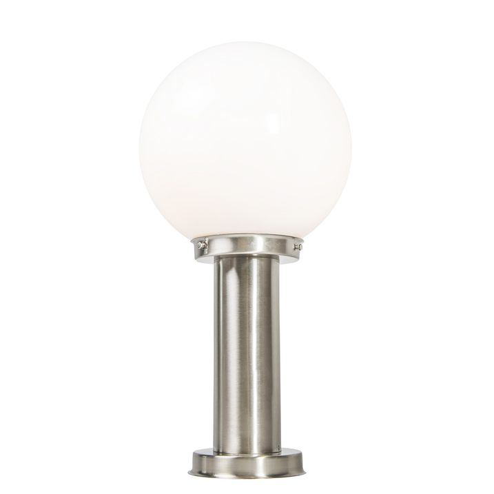 Smarte Aussenleuchte Stahl Edelstahl 50 cm inkl. Wifi A60 - Sfera