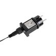 Lampă-de-perete-de-Crăciun-neagră-XMAS-incl.-LED-cu-temporizator-IP44---Yoro