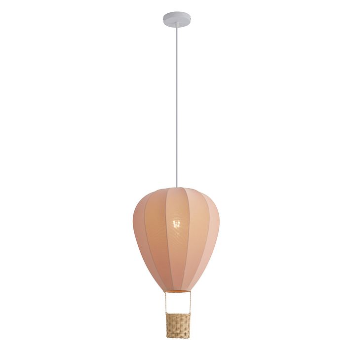 Lampa suspendată pentru copii Roz Balon cu aer cald - Air Balloon