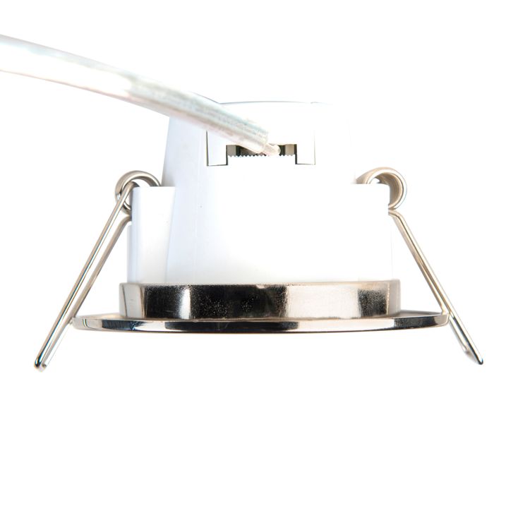 Spot encastrable rond en acier avec LED IP65 - Simply