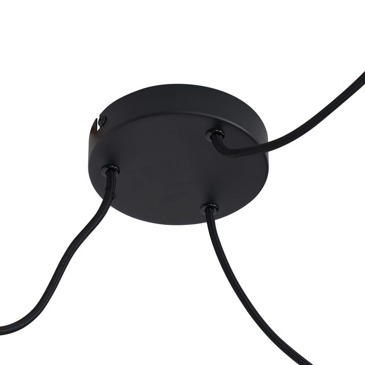 Japandi Hängelampe braun 50cm 3-flammig - Plu