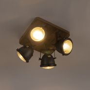Pametna-plafonska-lampa-čelična-sa-drvetom-uklj.-4-WiFi-GU10---Emado