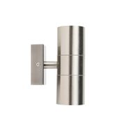 Kültéri-fali-lámpa-acél-2-lámpás-IP44---Duo