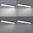 Modern-LED-paneel-zwart-120-cm-incl.-LED-dim-to-warm---Liv