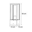 Industrielle-Stehleuchte-schwarz-40-cm-IP44---Charlois