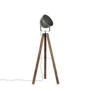 Industriële-vloerlamp-tripod-staal-met-hout-kantelbaar---Emado