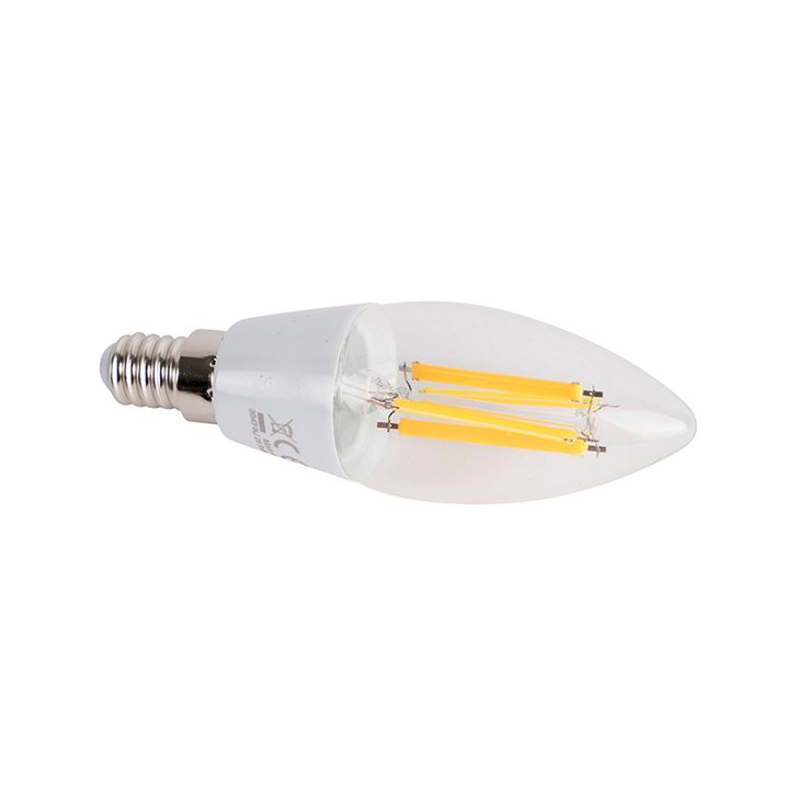 Smart E14 dimbare LED lamp B35 4,5W 450 lm 1800-3000K