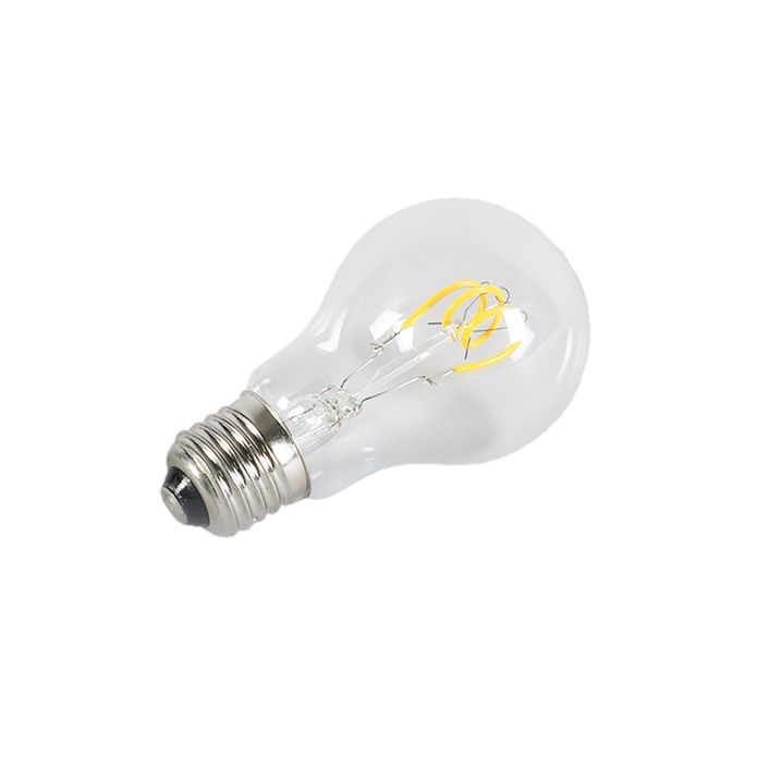 Set od 3 E27 LED sijalica sa uvijenom žarnom niti A60 providne 3W 210lm 2200K