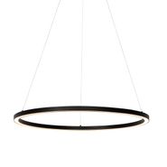 Crna-viseća-lampa-80-cm-uključujući-LED-3-stepeno-prigušivanje---Girello