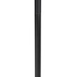 Modern-golvlampa-svart-med-beige-bouclé-skärm-40-cm---Simplo