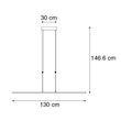 Suspension-noire-avec-or-avec-LED-dimmable---Bold