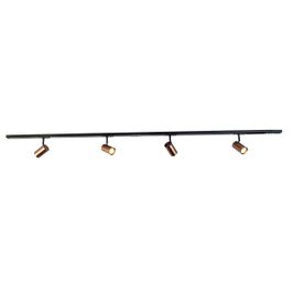 Sistema-a-binario-moderno-monofase-con-4-faretti-bronzo-scuro---Jeana