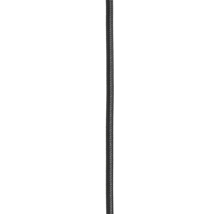 Art Deco Pendelleuchte schwarz mit Goldglas 33 cm - Pallon