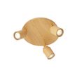 Plafonieră-Japandi-din-lemn-deschis-cu-spoturi-reglabile-cu-3-lumini-IP44---Ducha