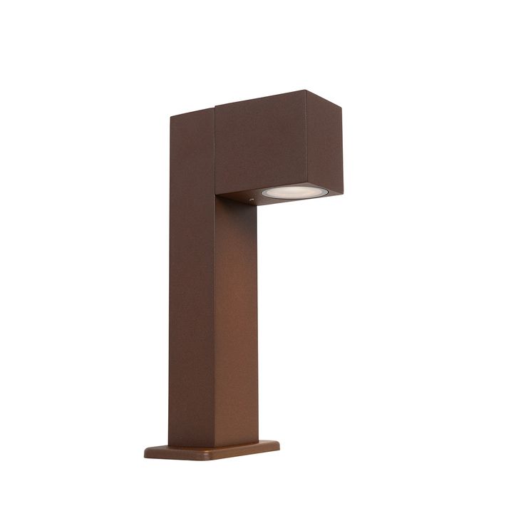 Industrielle stehende Außenlampe rostbraun 30 cm IP44 - Baleno