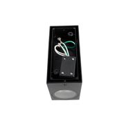 Set-med-4-smarta-vägglampor-svart-IP44-inkl.-8-Wifi-GU10---Baleno