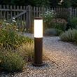 Lampadaire-d'extérieur-marron-rouille-avec-opale-45-cm-IP44---Rox