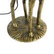 Vintage-vloerlamp-messing-stoffen-kap-zwart---Animal-Giraf-To