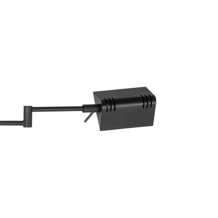 Design gulvlampe sort inkl. LED med touch-dæmper - Notia