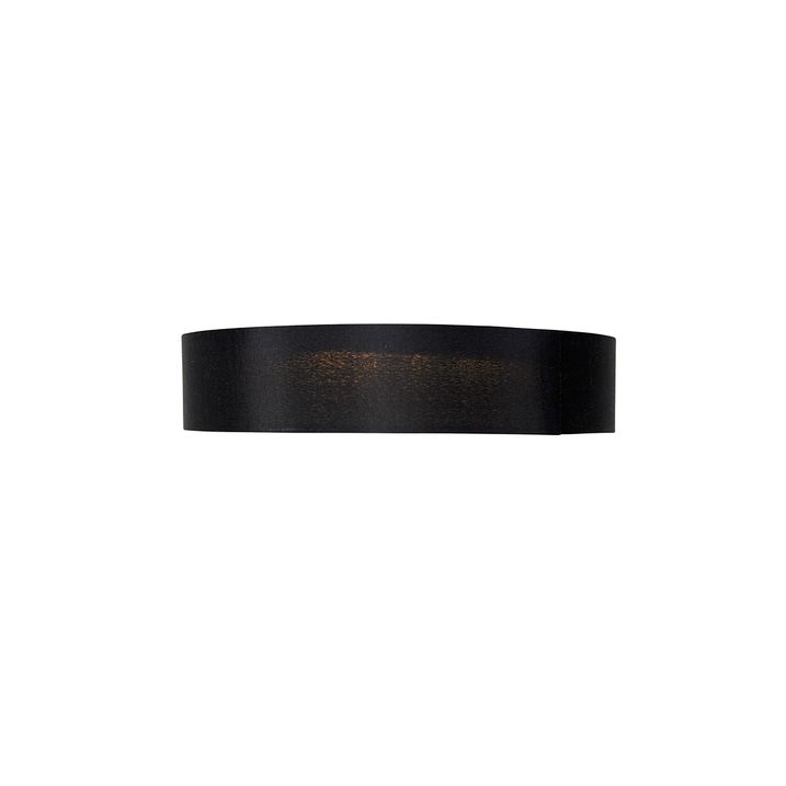 Plafonnier intelligent noir 30cm avec LED RGB et télécommande - Taiko