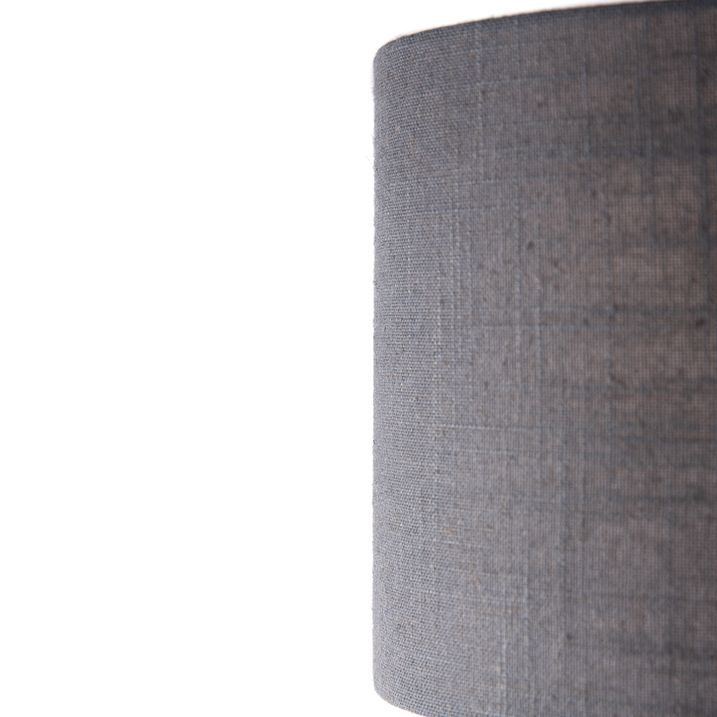 Lampe de table moderne grise - Hina