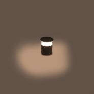 Moderne-Außenleuchte-dunkelgrau-12-cm-inkl.-LED---Bar