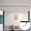 Modern-sínrendszer-6-bézs-és-fekete-reflektorral,-1-fázisú---Slimline-Uzzy